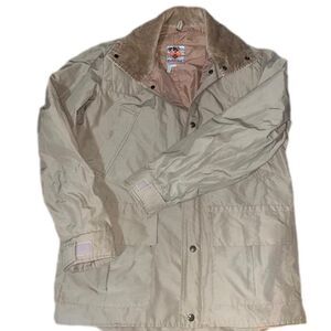 Vintage 1980s Columbia sportswear Men's Tan Hunting Barn Jacket SZ M